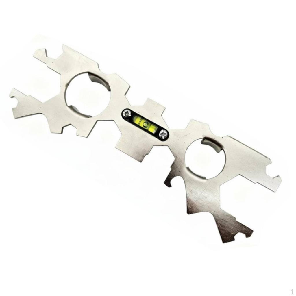 Plumbing Wrench with Spirit Level Thickened Design Shower Fitting Spanner Bubble Labor