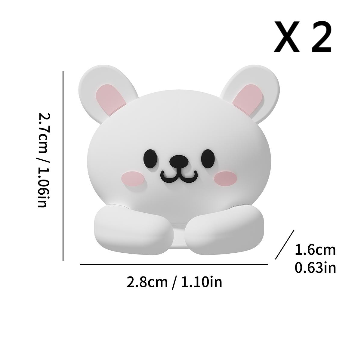 

WORTHBUY Милые настольные органайзеры для кабелей Самоклеящиеся держатели для проводов и шнуров Клипсы для USB-кабелей для передачи данных Аксессуары для офисного стола