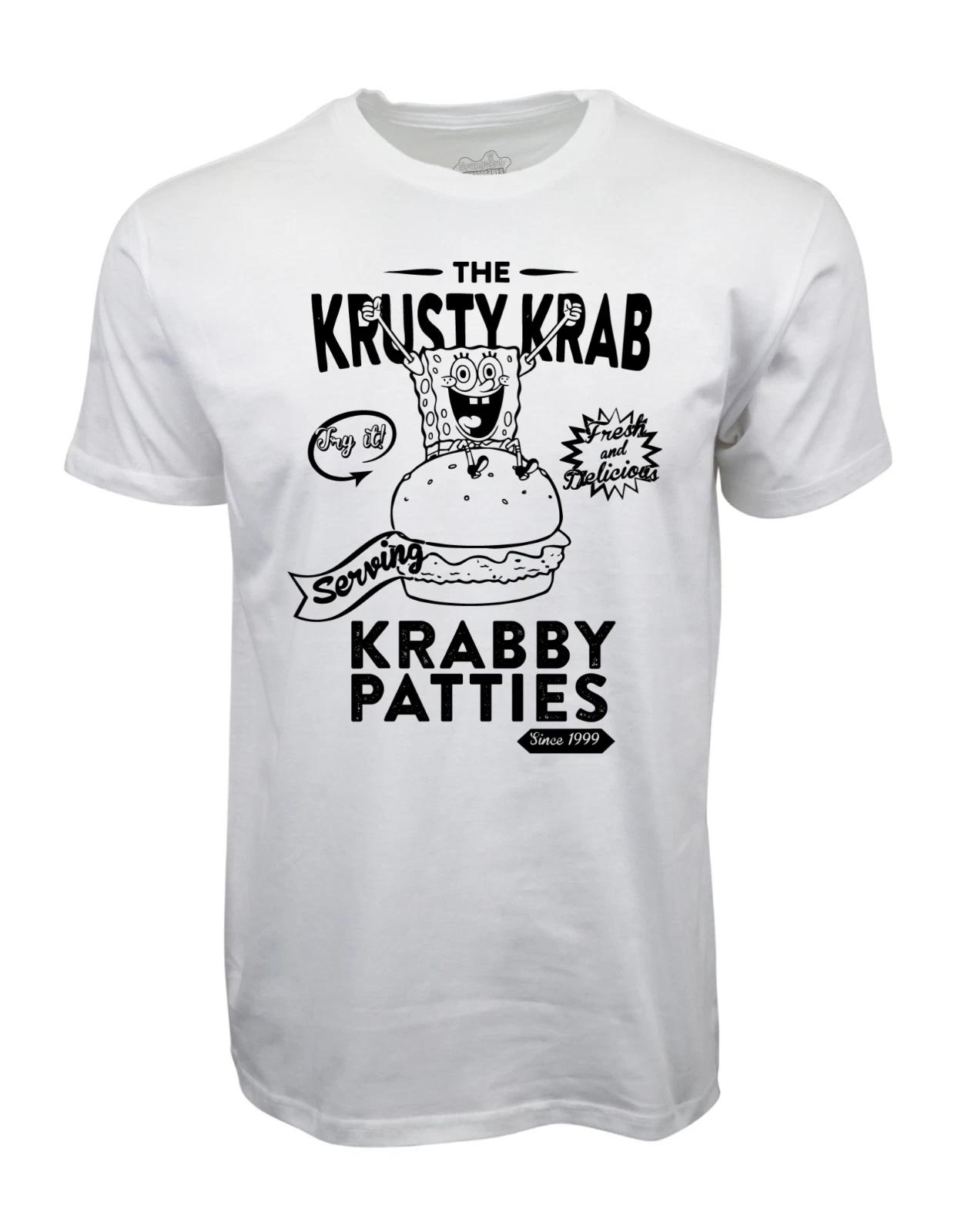 Sponge Bob Krabby Patty Graphic T shirt XS