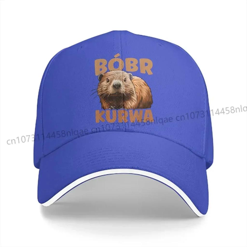 BOBR KURWA Unisex Baseball Caps Peaked Cap Sun Shade Windproof Hat