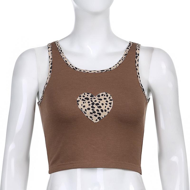 Sexy Vintage Lace Up Halter Crop Tops Women's Summer Backless Camouflage Top Tee
