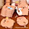 Capybara-Shaped Sticky Notes: Cute, Strong Adhesive, Reusable for Students
