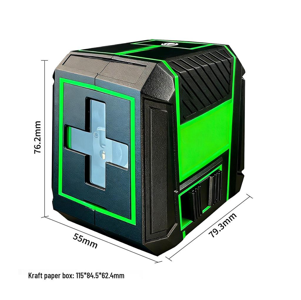 Smart Digital Inclinometer Level with USB, Four-Sided Magnetic Suction, and Double Display for Engineering Surveys