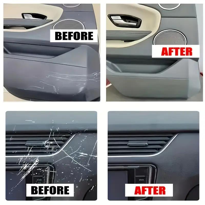 Car Multi-functional Interior Repair Paste: Solves Scratches On Vehicle Black Plastic Parts,provides a Seat Refurbishing Kit