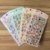 4 Pcs Cute Transparent Pop Seal Stickers - Adorable Decor for Journals, Phones & DIY Crafts BulingBulingStickers Store