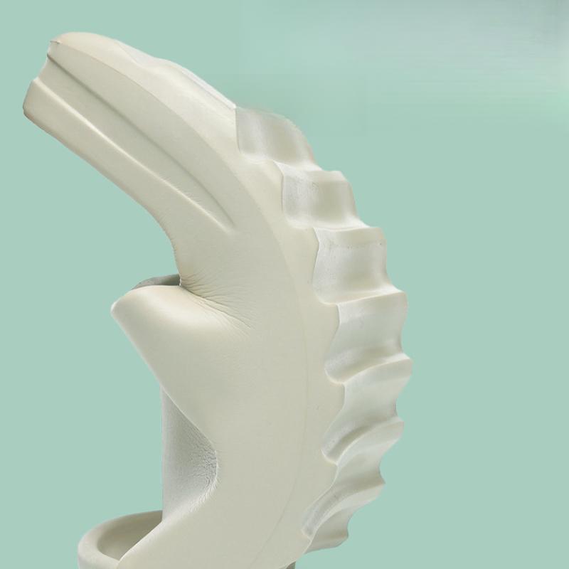 Kokosnuss-Hausschuhe für Herren Outdoor-Bekleidung Sportsandalen EVA Dicke Sohle Gepolstertes Gefühl Schmirgelbrett-Stil Pantoletten