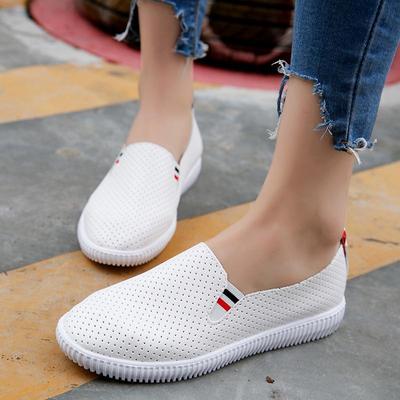 Summer Women Casual Flat Shoes Slip On Flats Handmade Shoes Loafers Mocassin Flat Women Shoes