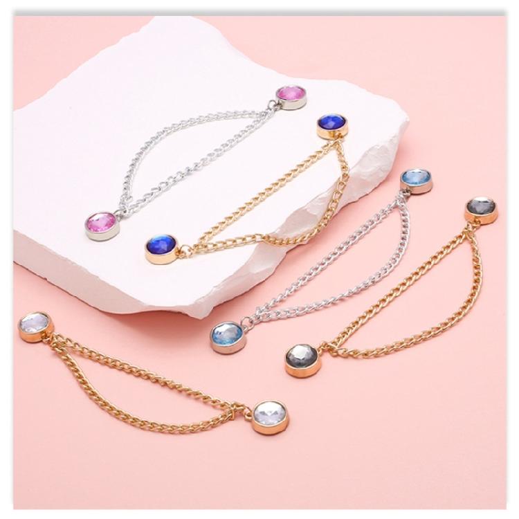 Pants Shortener Clasps for Jeans Pants Make Shoer Magnetic Trousers Length Adjuster Clip for Trousers Length Adjustment