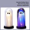 Light Up Ghost Gothic-Style Table Decor Ghost With LED Light Creepy Home Accents Eerie Halloween Decoration For Indoor Outdoor