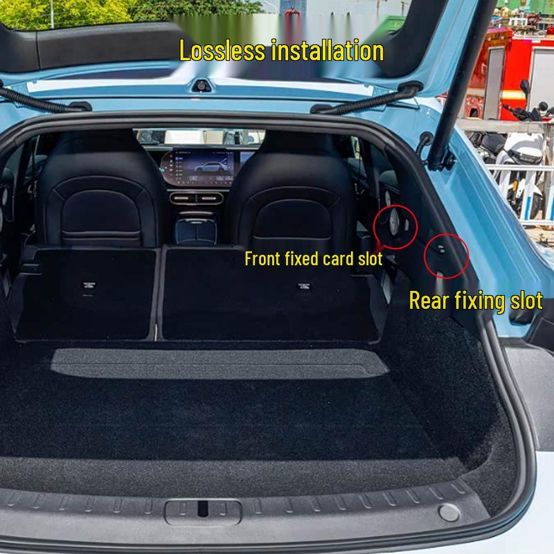 Suitable for 26 Smart Elf #6 Models: Retractable Trunk Cargo Cover & Interior Modification Storage Curtain.