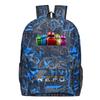 Repo Pattern Student Backpack Breathable Outdoor Use Schoolbag Fashion Gift