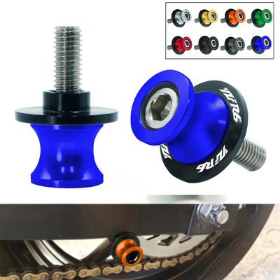 Do YAMAHA YZF R6 YZF-R6 YZFR6 Wszystkie lata 2 szt. 6/8/10 mm suwaki wahacza motocyklowego szpule CNC śruba stojaka wahacza Paddock