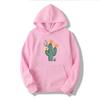 Mexican Japanese Cactus Pattern Printed Women's Sportswear Fashionable and Warm 2D Hooded Casual Hoodie Women's Wear