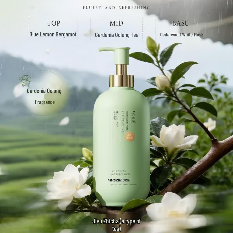 Korean Five Grains Gardenia Tea Amino Acid Anti-Dandruff Shampoo 500ml