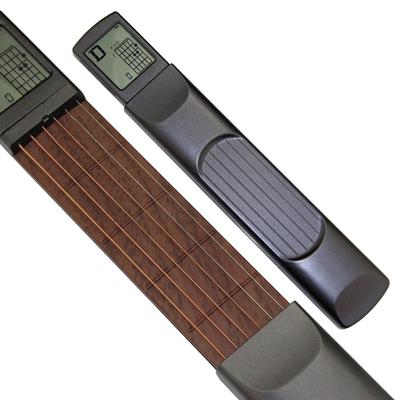 SOLO elektronischer Gitarren-Akkord-Trainer, tragbares Taschenmodell, Übungsgitarren-Trainer aus Holz