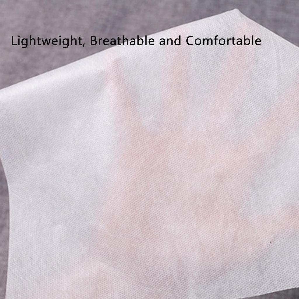 100 Pack Disposable Face Down Pillow Cover Disposable Face Cradle Covers Ultra Soft Non-Sticking Massage Bed Headrest Covers for Massage Table Lash