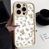 Ins Flower Phone Case For iPhone 11 Case iPhone 13 14 15 Pro 12 Pro Max 7 8 14 15 Plus XR XSMAX X XS SE Shockproof Cover Funda