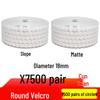 Starke, spurlos entfernbare Klett-Klebepunkte - Leise Klett-Selbstklebeverschlüsse