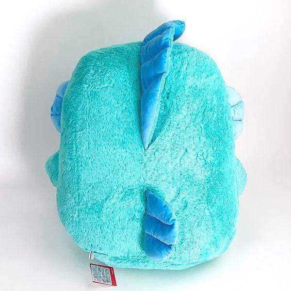 Sanrio Characters Fluffy Hangyodon 2L Plush Interior Big Size Blue