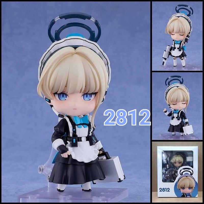 #2812 Nendoroid Blue Archive Asuma Toki Action Figur Udskifteligt Ansigt Samlerobjekt Model Skrivebords Pynt Til Anime Samlere