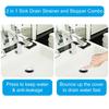 Without Clog Bathtubs Drain Stoppers Featuring Efficient Filters Basket Drain Collector Fit 1.06 1.65Inch Drain Openings