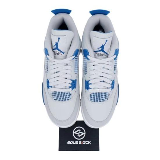Air Jordan 4 Retro 2024 Military Mid Blue Herren Retro Sneaker FV5029-141
