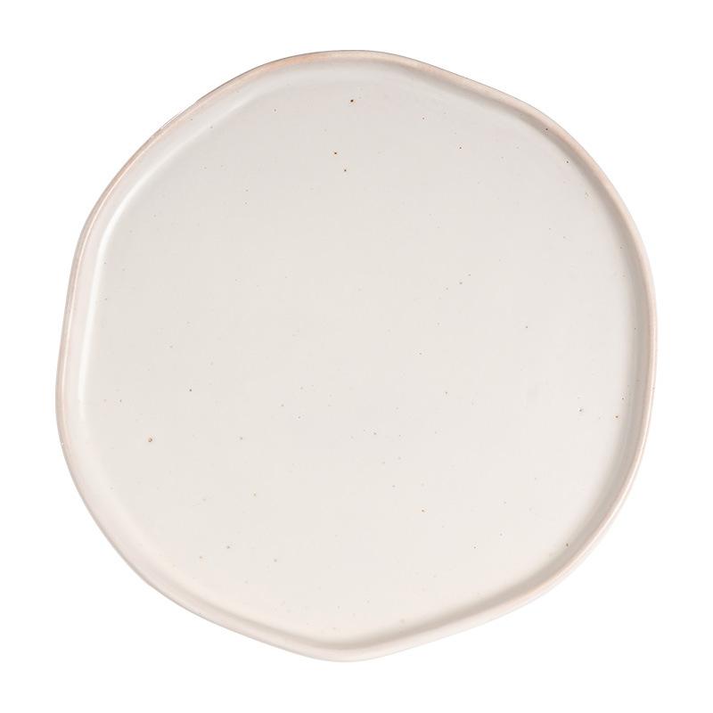 Creative Tableware, Special-Shaped Bowl, High-End Ceramic Plate, Household Salad Bowl, Eating Bowl, Plate Placement