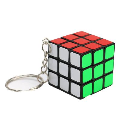 3x3x3 ZCUBE Mini 3° ordine Portachiavi Magic Cubing Speed Puzzle Giocattolo educativo per bambini