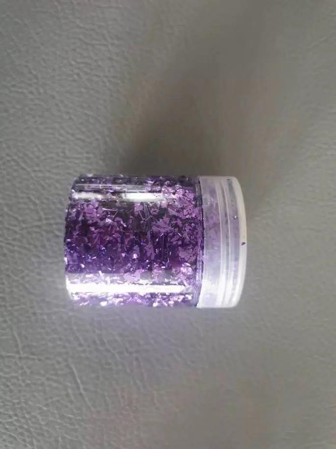 4g Colorful Carbon Fiber Chopped Strand Forging Color Plastic Pieces Plastic Pieces