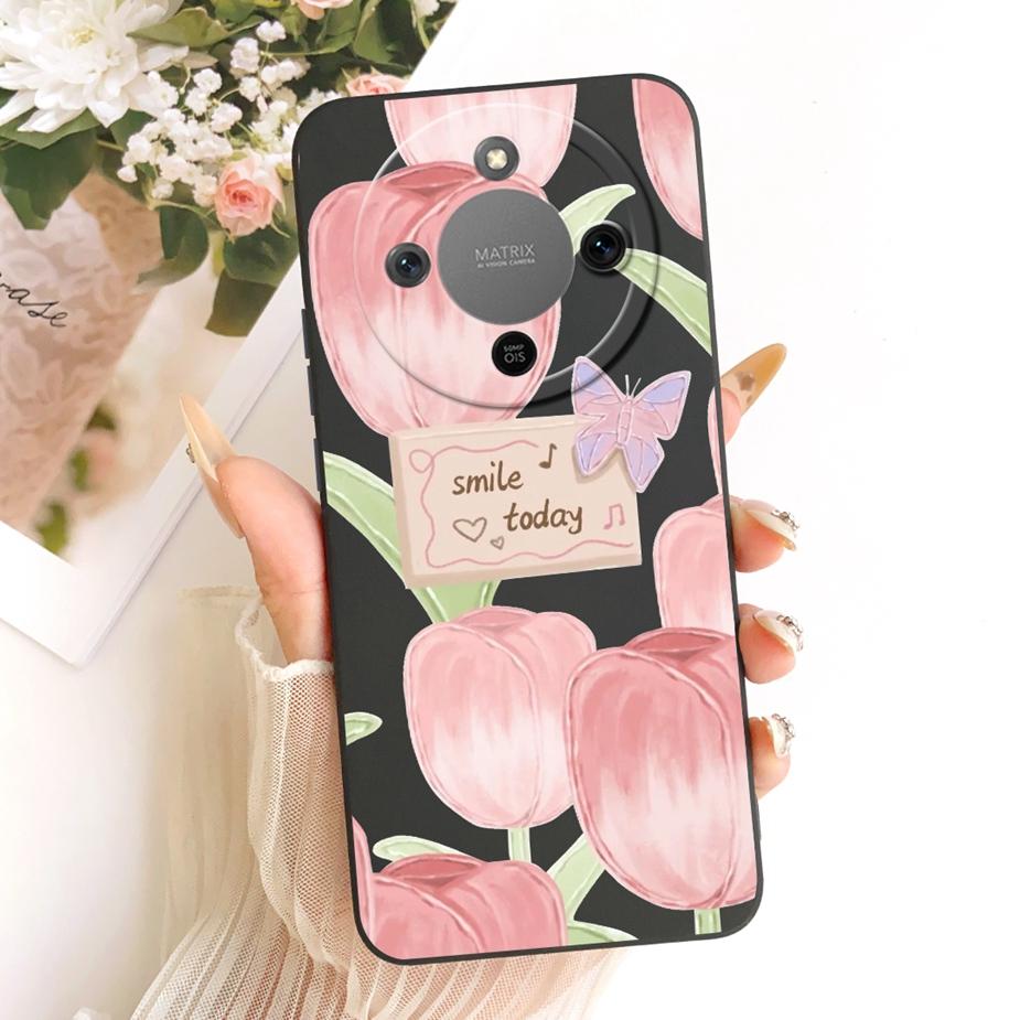 For Honor X9d Case Magic8 Lite Cute Fashion Cartoon Cover Soft TPU Phone Case For Honor Magic 8 Lite X 70 HonorX9d HonorX70 Bags
