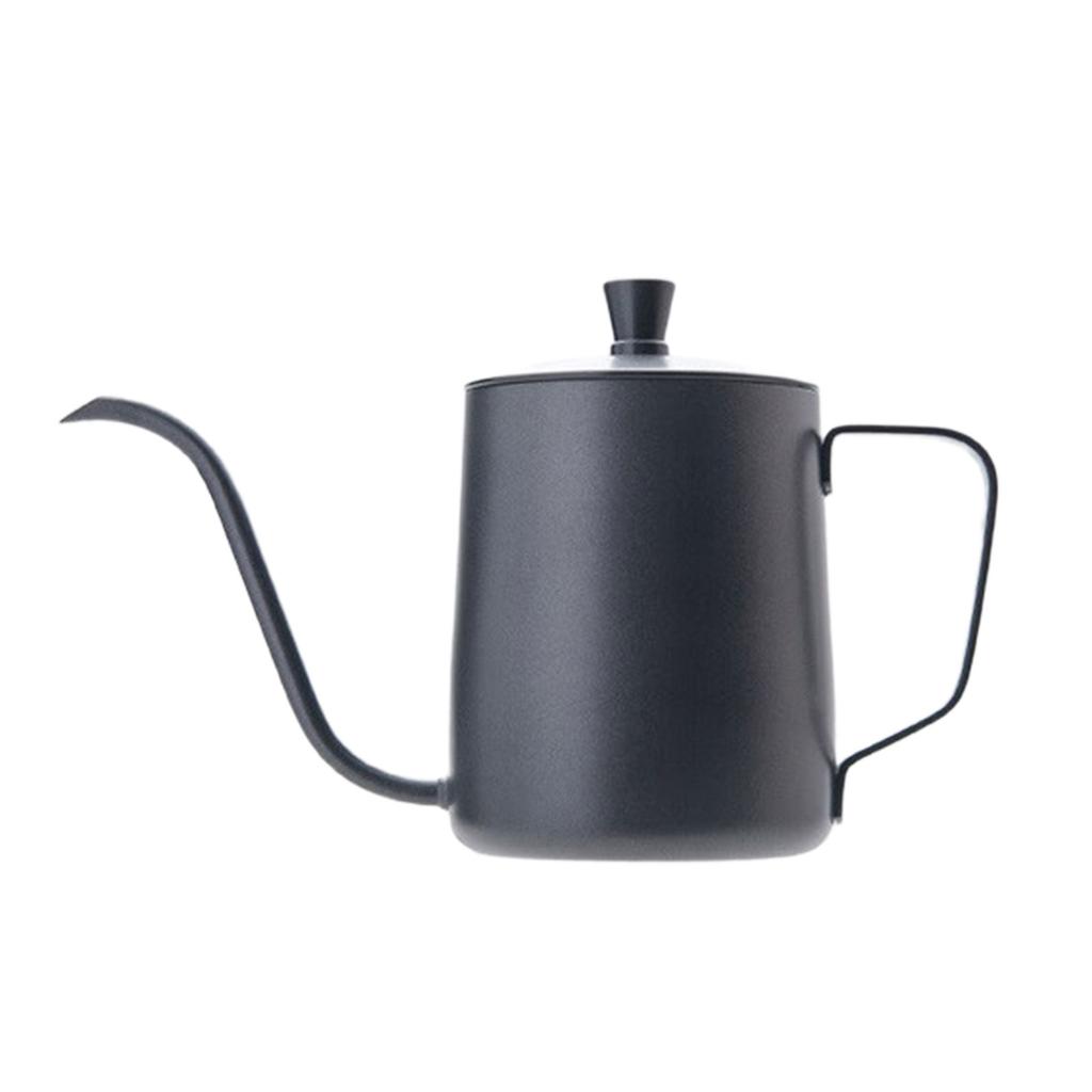 Coffee Hand Brewing Pot Stainless Steel Pour Over Kettle Gooseneck Coffee Pot Kitchen Tools for Home Office Enduring