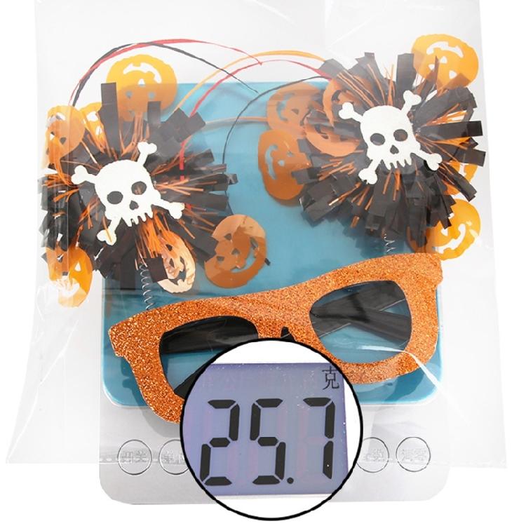 Festive Glasses Halloween Glittered Glasses Photo Props for Kids Teens Adult