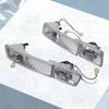 Car Front Bumper Clear Fog Light Turn Signal Light Car Front Bumper Reflector Light for VW Golf MK3 1993-1998