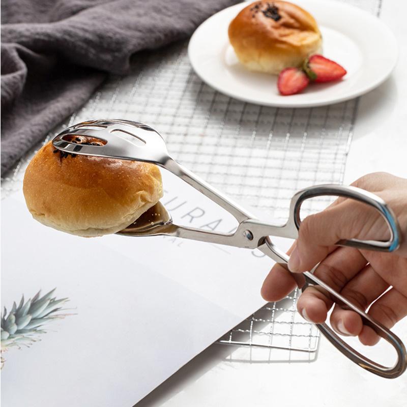 Buffet Tongs Stainless Steel Buffet Party Catering Serving Tongs Food Serving Cake Salad Bread Tongs Kitchen Baking Tools Clip5