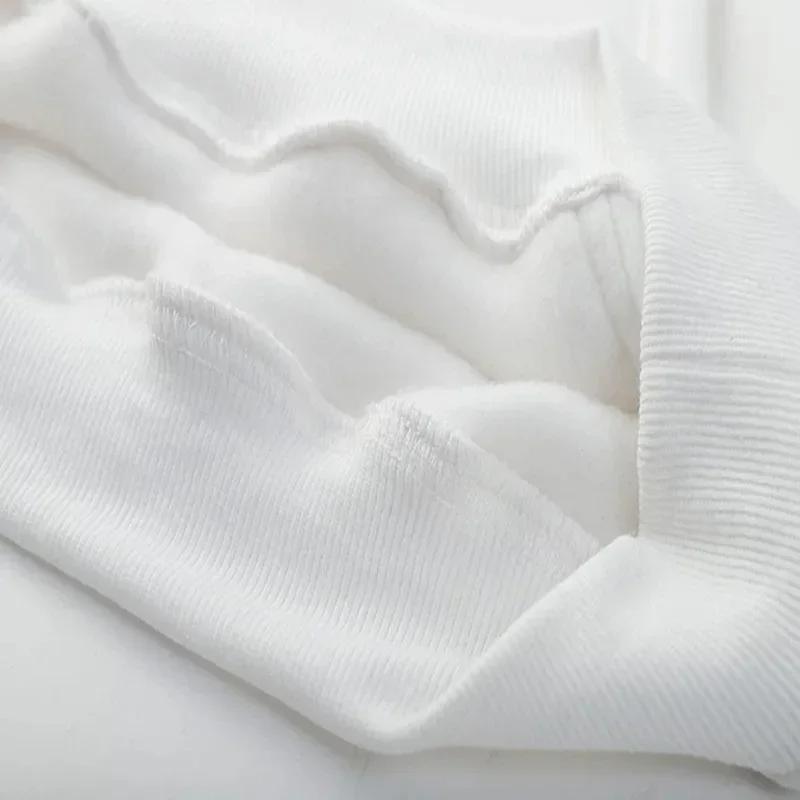 Women's White Graphic Tee with Pink Hibiscus Print for Tropical Themed Events and Summer Outings Women Clothing