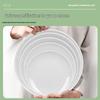 Xing Shun Tong White Melamine Commercial Dining Plate