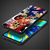 Luxury Black Phone Case For Xiaomi Redmi Note 11 10 9 8 7 Pro 9S 9A 9C 10s 8T K40 10C 10S Funda Cover Beerus Dragons Anime