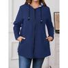 Women's Lightweight Zip-up Hooded Windbreaker Jacket Thin Outdoor Windproof Outerwear