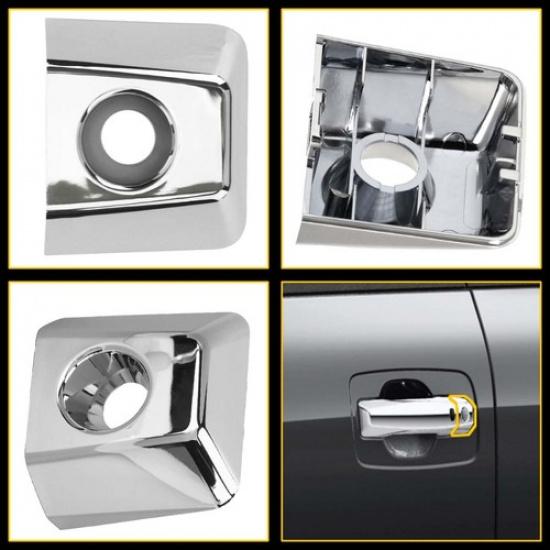 NEW Left Driver Door Handle Bezel Key Cover Fit 04 - 19 Nissan Titan 80647-ZC00A