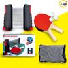 Ret retractable Table Tennis Net & Racket Set