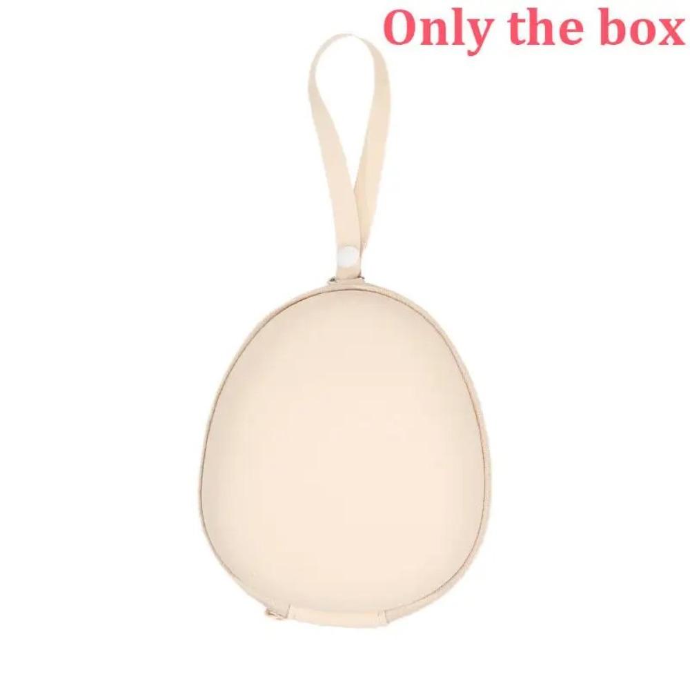 

Portable EVA Memory Foam Neck Pillow Bag PU Colorful U-Shaped Neck Pillow Bag Cervical Support Pillow Box Office Use жёлтый