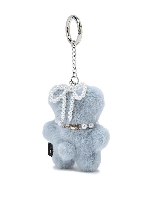 JILLSTUART [CHARM] JILLSTUART Blaue Schleife Bär Schlüsselanhänger und Anhänger JAHO5E892B1