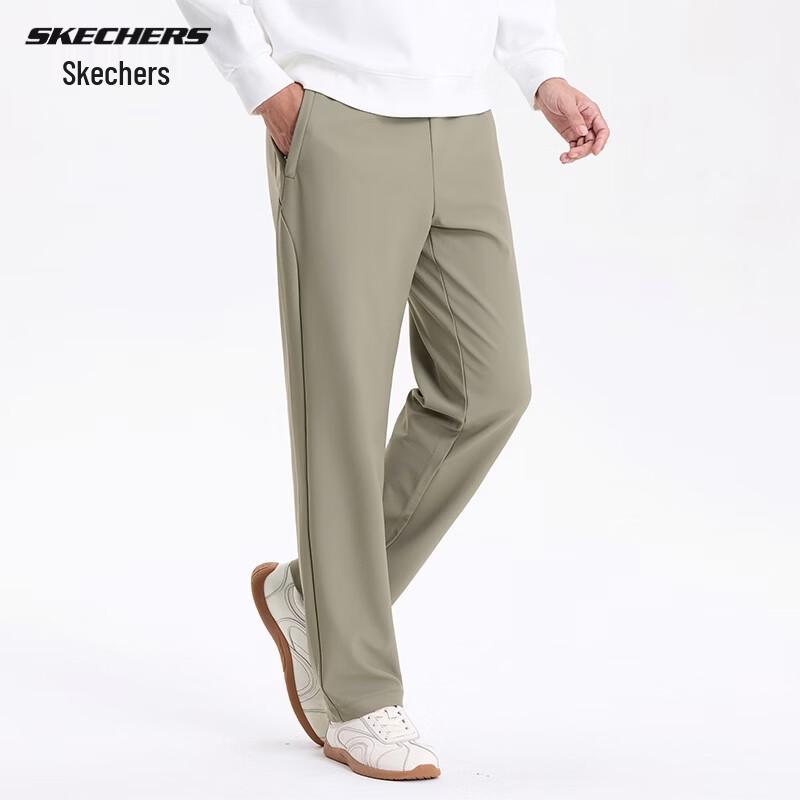 Skechers Men's Breathable Straight-Leg Commuter Athletic Pants