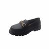Summer New Home Platform Slippers Women's Non-slip Retro Small Gold Buckle Versatile Bag Head Shoes