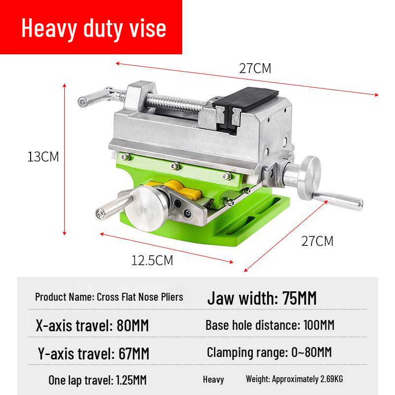 220V Industrial-Grade High-Precision Mini Drill Press for Multifunctional Household Use