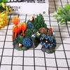 Resin Coral Plant Shell Reef Mountain Aquarium Ornament Fish Tank Cave 
