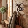 Rust Proof Coating Cast Iron Wall Hook Wall Mounted Coat Hook  Indoor Outdoor Decor