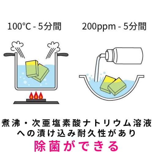 [.co.jp limited] 3M Kitchen Sponge Scrubber Commercial Use Antibacterial Blue 3 Pieces Scotch Brite Sponge Ace S ACE BLU