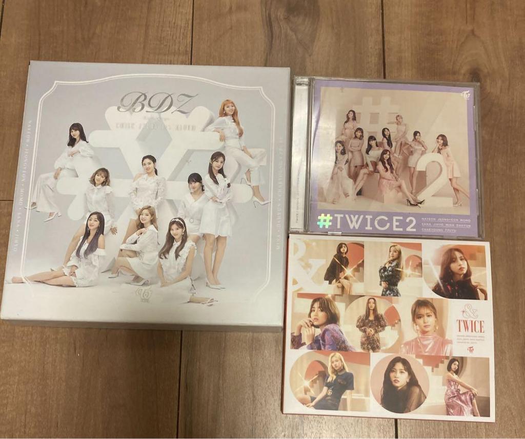 [USED] TWICE CD 3 sets
