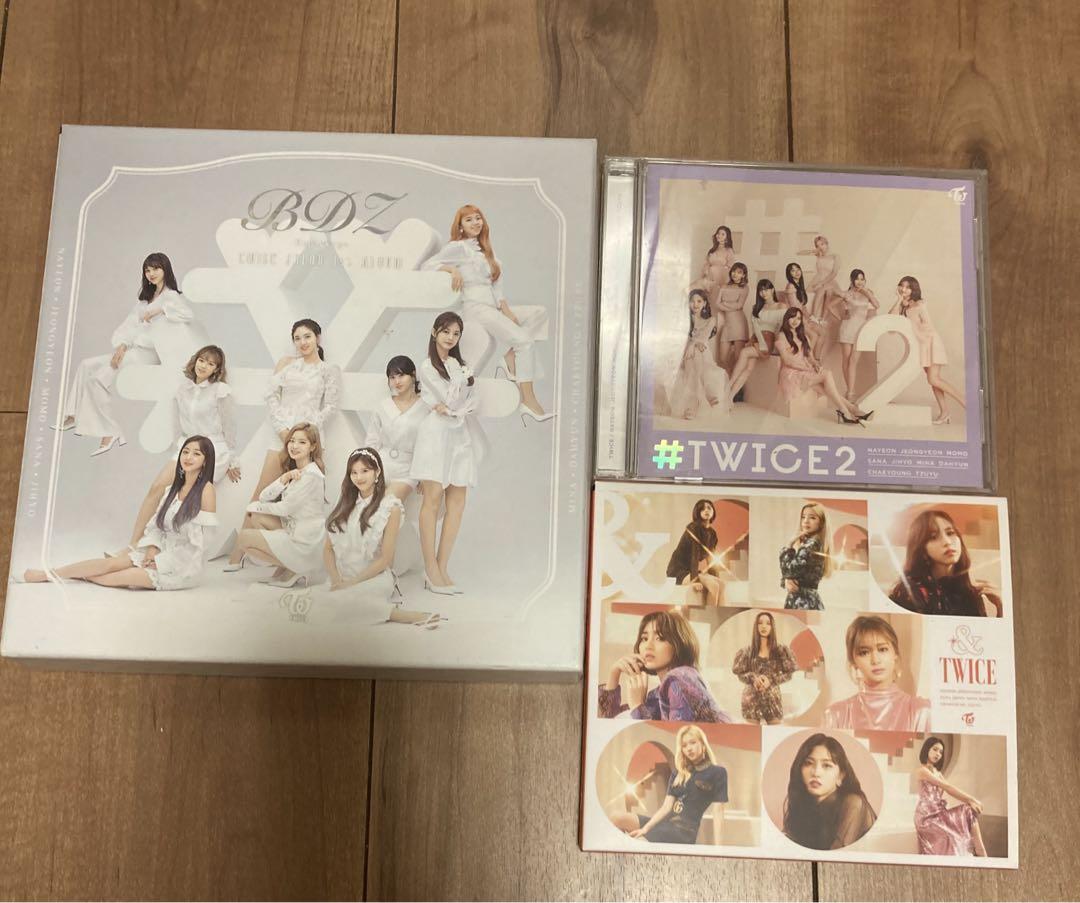 

[USED] TWICE CD 3 sets